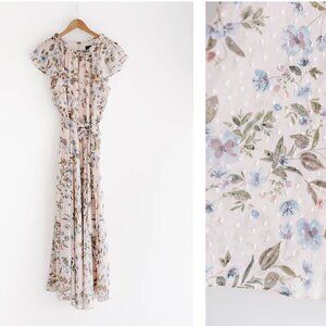Size 8 Floral Maxi Dress